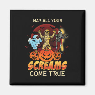 Íman Espetáculo Assustador Monstros Fantasma Engraçado 