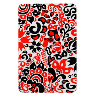 Íman Espetáculo floral de arte popular ucraniana