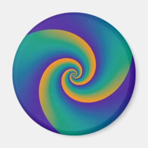 Íman Espirais em Segundo Plano abstrato soft V