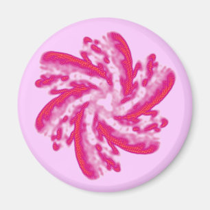 Íman Espiral cor-de-rosa