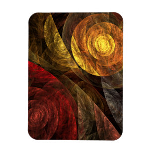 Íman Espiral do Abstrato de Arte Premium Magnet