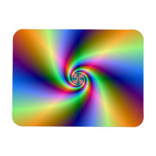 Íman Espiral psicadélico de quatro ventos