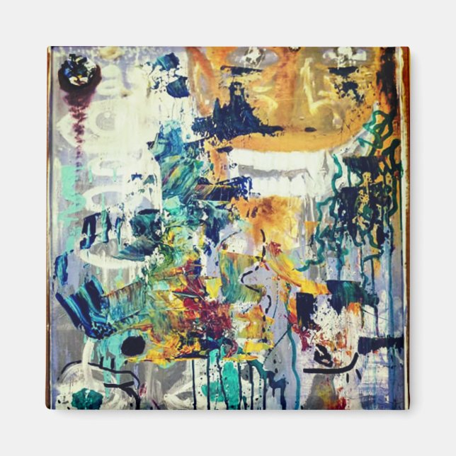 Íman Espiritado. Dimensões (Frente)