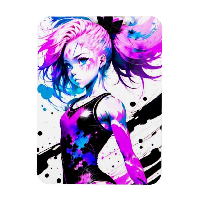 Íman Espírito Abstrato de ginástica do ginasta (Vertical)