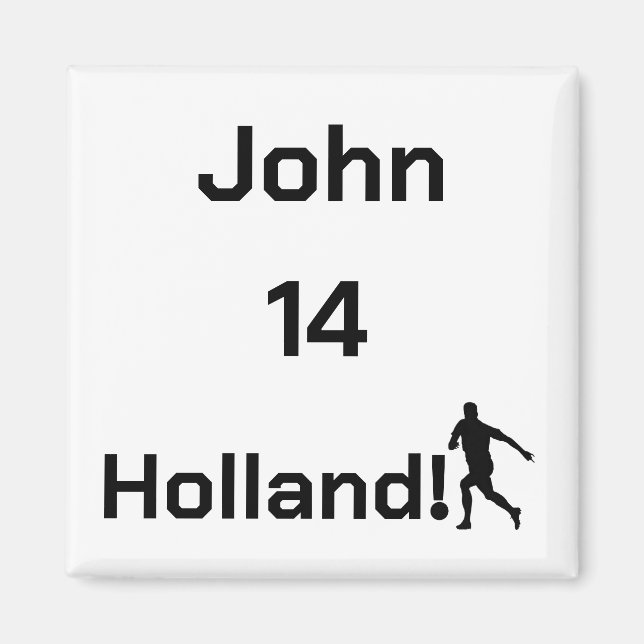 Íman Espírito Atlético de Futebol Personalizado da Hola (Frente)