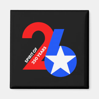 Íman Espírito De 26 América 2026 250 Anos 4 De Julho 17