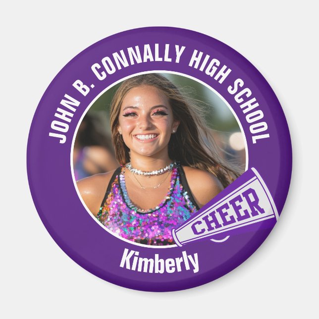 Íman Espírito de Segundo grau de Foto de Cheerleader Ro (Frente)