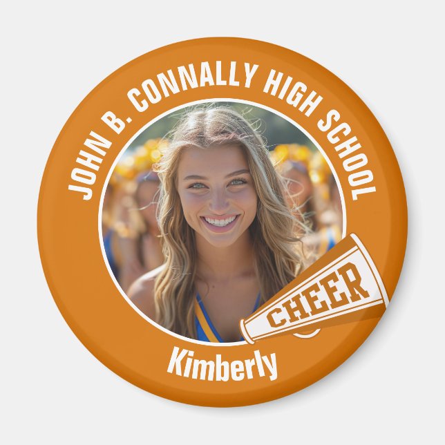 Íman Espírito de Segundo grau de Foto do Cheerleader La (Frente)