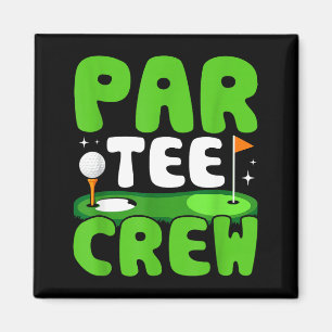 Íman Espírito Divertido de Golfe Par Tee Crew