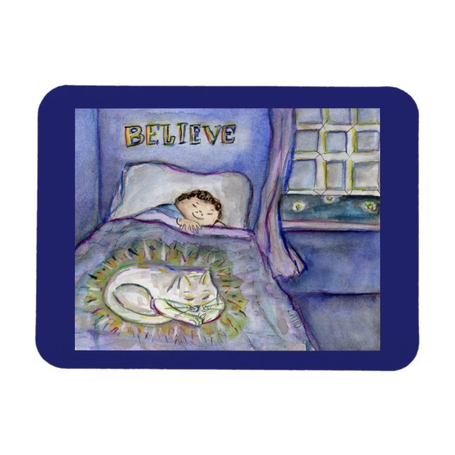 Íman Espírito Gato de Gato Pet Grief Magnet (Horizontal)
