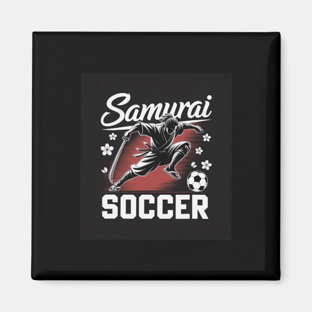 Íman Espírito Guerreiro Samurai de Futebol Katana Blade (Frente)