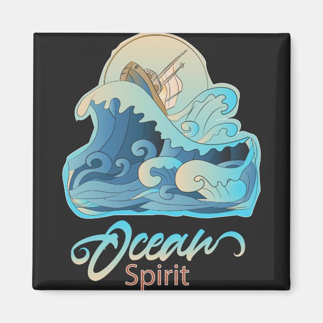 Íman Espírito Oceano (Frente)