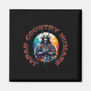 Íman Espírito Samurai - Adesivo de Honra do Guerreiro