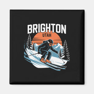 Íman Esporte de Inverno de Esqui de Brighton Utah Vinta