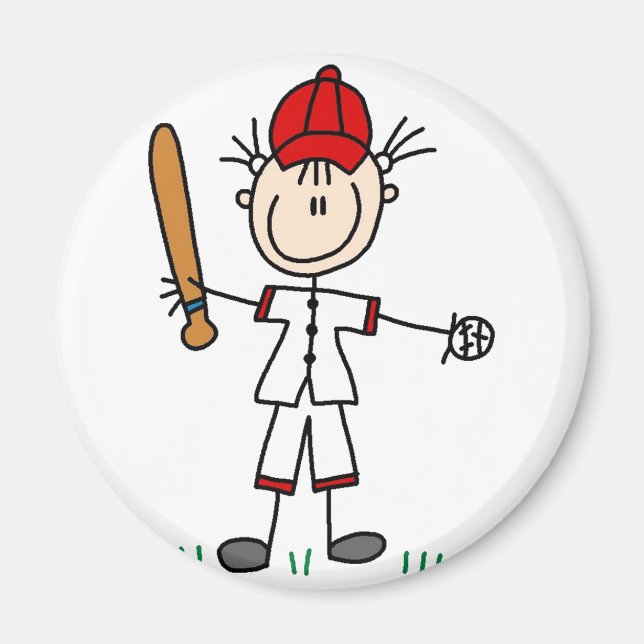 Íman Esporte Magnet de Beisebol (Frente)