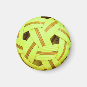 Íman Esportes Amarelos do Espetáculo do Sepak Takraw