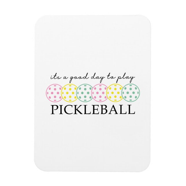Íman Esportes De Jogador De Pickleball Mãe (Vertical)