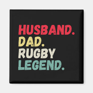 Íman Esportes de lenda de rugby de pai marido engraçado