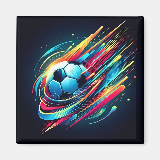 Íman Esportes de velocidade de futebol cibernético futu (Frente)
