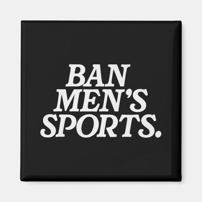 Íman Esportes Divertidos para Homens  (Frente)
