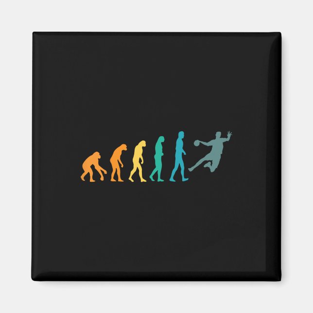 Íman Esportes Engraçados Evoluçãode Handball (Frente)