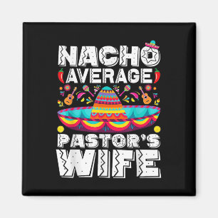 Íman Esposa De Pastor Não Média Pregador Religioso Cinc