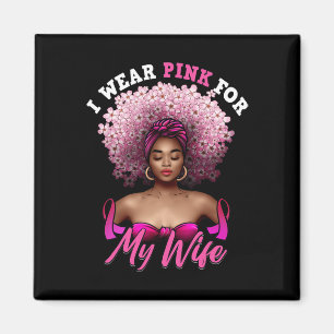 Íman Esposa do Cancer de Mama Eu Visto Rosa Para Outubr