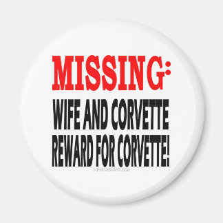 Íman Esposa e Corvette em Falta para Corvette