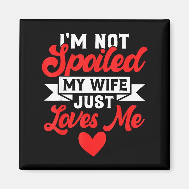 Íman Esposa engraçada não mimada ama o marido (Frente)