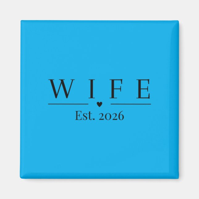 Íman Esposa Est 2026 Casada Sr E Sra Lua de Mel Casamen (Frente)