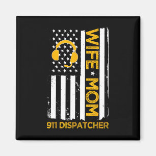 Íman Esposa Mãe 911 Expedidor U-U Bandeira Independênci