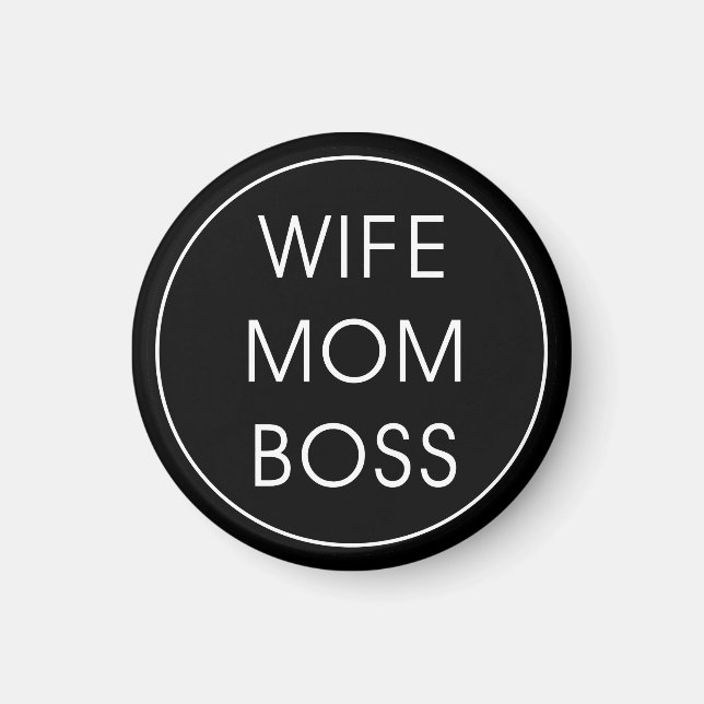 Íman Esposa Mãe Chefe (Frente)
