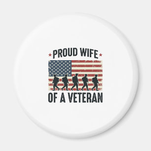 Íman Esposa Orgulhosa de um Veterano Design de Camisa P