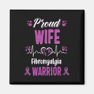 Íman Esposa Orgulhosa Fibromialgia Guerreira Sensibiliz