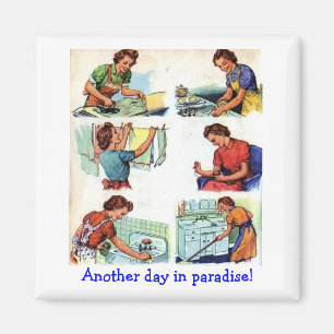 Íman Esposa Retro - Outro Dia no Paraíso,