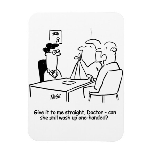 Íman Esposa tem um Braço Quebrado em um Sling (Vertical)