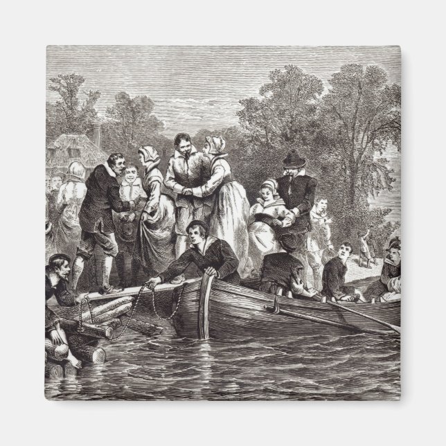 Íman Esposas para os assentamentos em Jamestown (Frente)