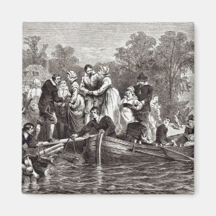 Íman Esposas para os colonos em Jamestown