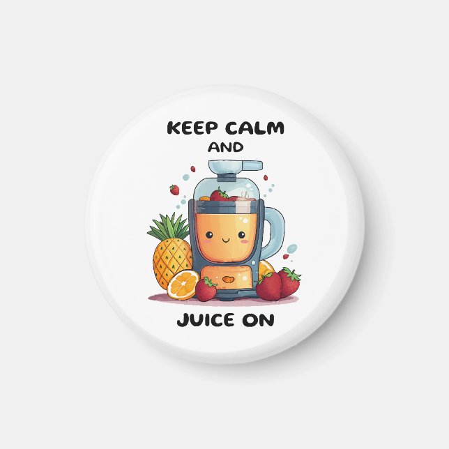 Íman Espremedor de Frutas Mantenha a Calma e Esprema  S (Frente)