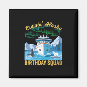 Íman Esquadrão de Aniversário Cruzin 'Alaska Grupo Corr