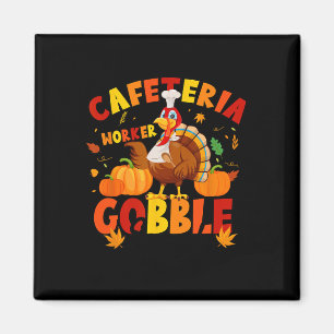 Íman Esquadrão de Gobble do Trabalhador de Cafeteria de