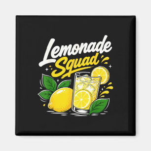 Íman Esquadrão de limonada verão bebida de limão amante