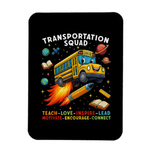 Íman Esquadrão de Transporte Motorista de Ônibus Escola