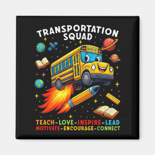 Íman Esquadrão de Transporte Motorista de Ônibus Escola
