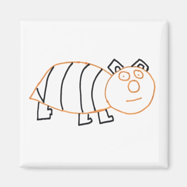 Íman Esquadrão de Urso de Abelhas (Frente)