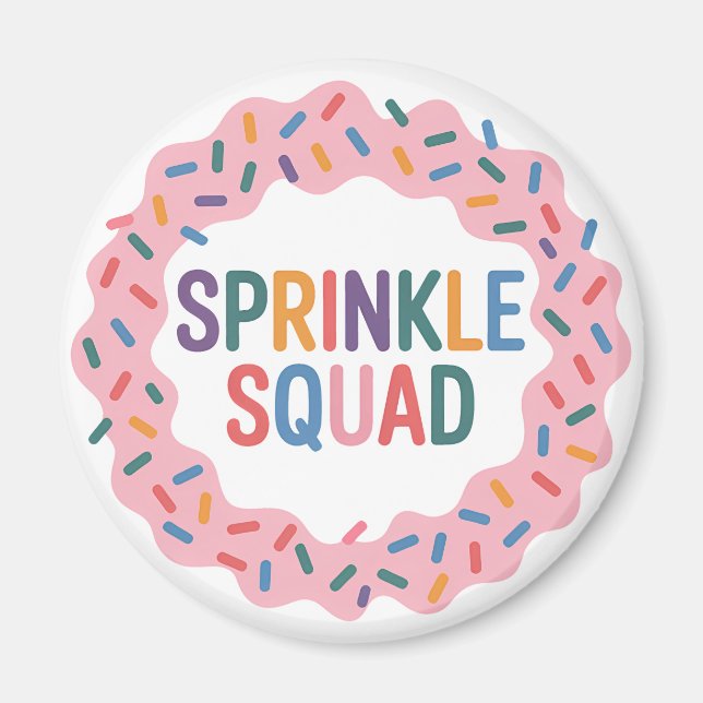 Íman Esquadrão Sprinkle | Baby Sprinkle (Frente)