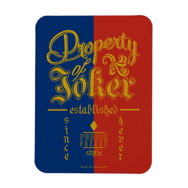 Íman Esquadrão Suicida | Puddin Freaky (Vertical)