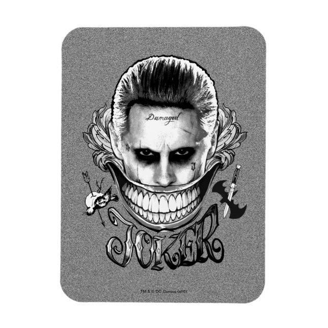 Íman Esquadrão Suicida | Sorriso de Joker (Vertical)