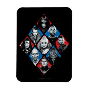 Íman Esquadrão Suicida   Task Force X Verificada Diama