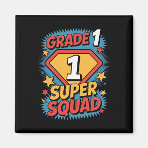 Íman Esquadrão Super-Herói da Primeira Série 1º Ano Cri